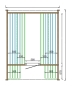 Preview: Mit Terrasse: 4-eckige Fass-Sauna 210 x 290 cm (Aufgebaut)